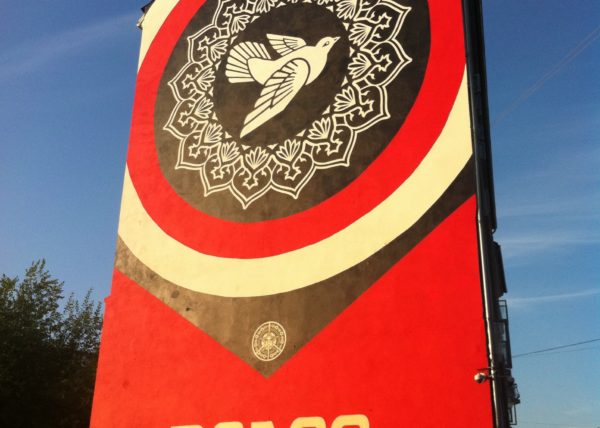 Shepard fairey, jagtvej 69, ground 69, graffiti streetart copenhagen denmark